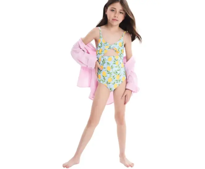 Traje de Baño Estampado para Niña HOLLY LAND KIDS – Diseño Frutal Fresco y Cómodo 1269564