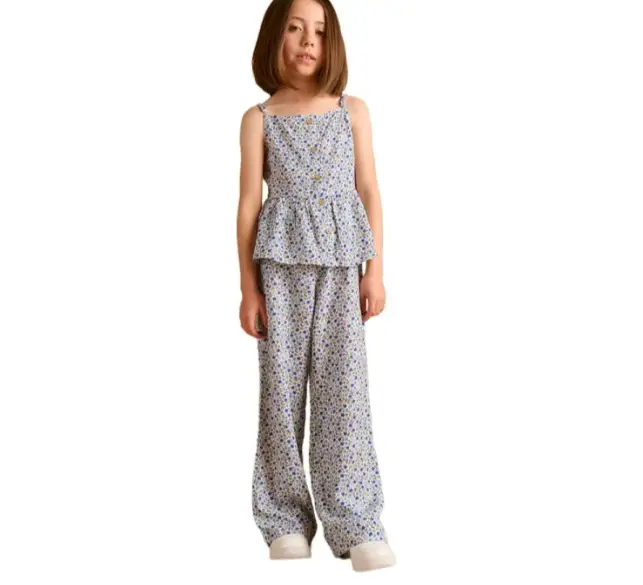 Conjunto Estampado para Niña HOLLY LAND KIDS – Blusa y Pantalón Cómodos 1197283