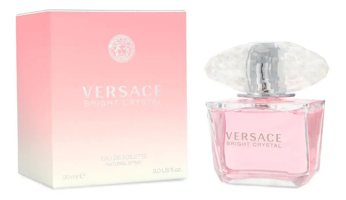 Versace Bright Crystal Eau de Toilette Mujer Floral Frutal Elegante 90 ml