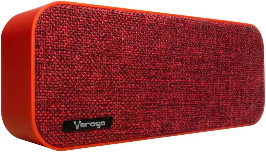 Bocina Bluetooth Vorago BSP-150 6W Portátil y Versátil Roja