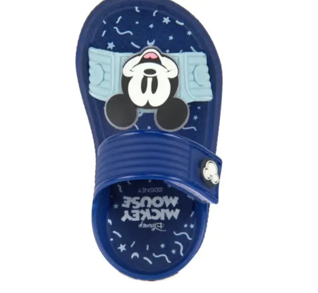 Sandalia Baño Mickey Ajustable Niño Cómoda y Ligera