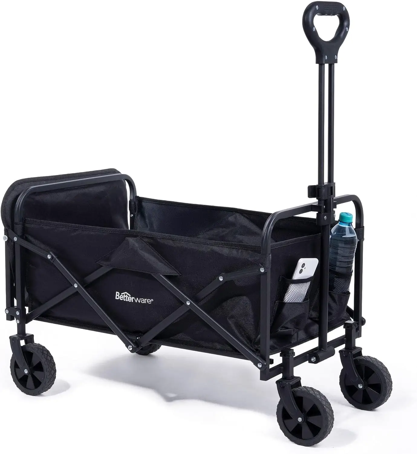 Better Carrito Pro Betterware  - Carrito De Compras Plegable De Poliéster Y Acero Resistente