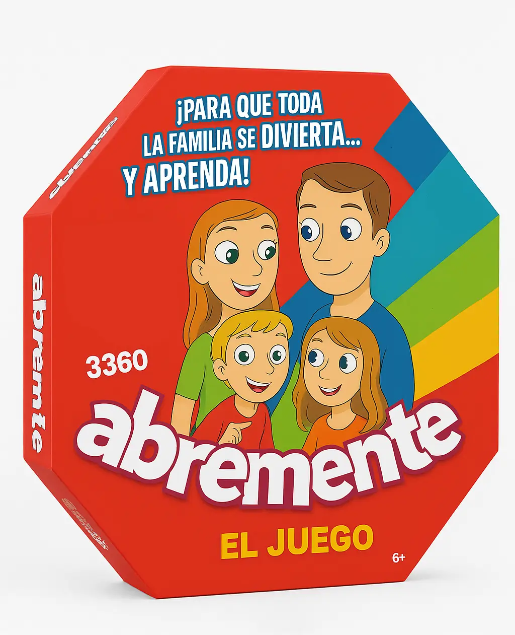 El juego que te hace más inteligente: ABREMENTE El Juego | 3360 Preguntas Para Toda la Familia | Diversión + Aprendizaje Por Edades | Desde 6 Años