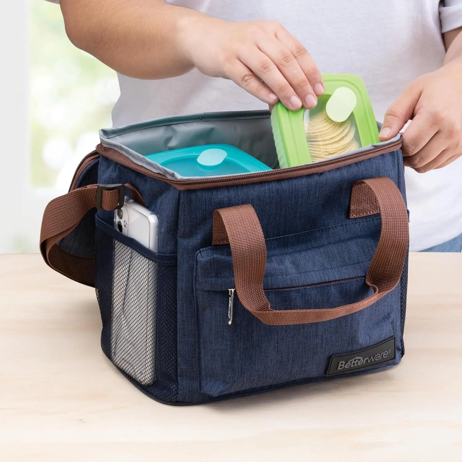 Bolsa Térmica Betterware Maxi Lunch Box Mantiene Alimentos Frescos