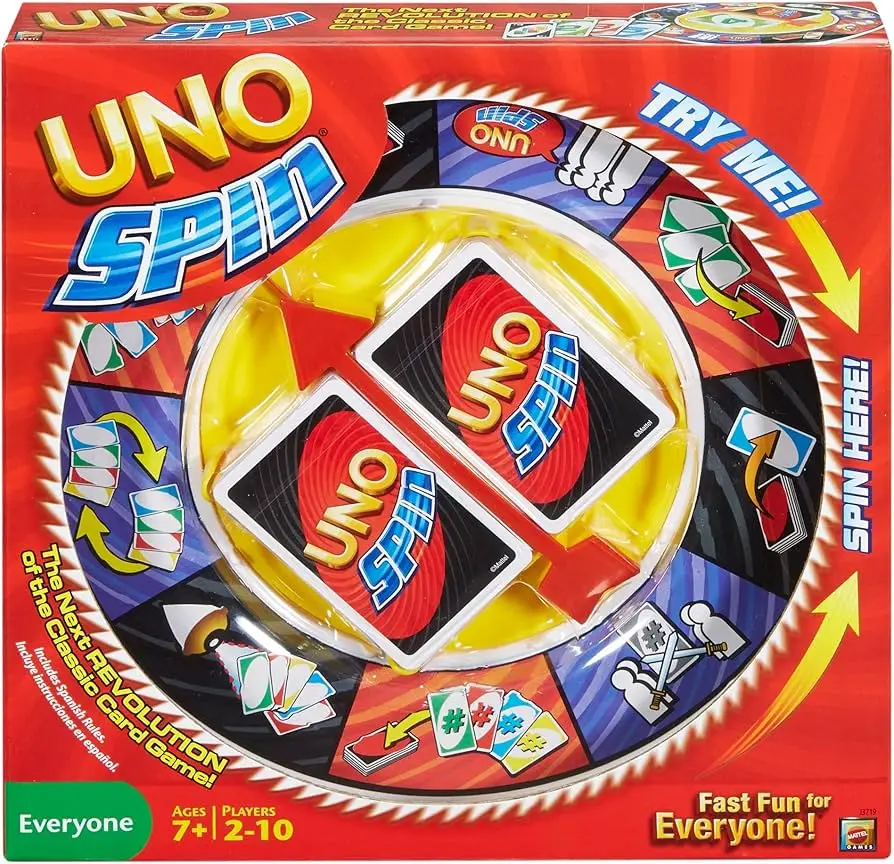 UNO Spin: ¡El clásico que ahora te hará girar de emoción!