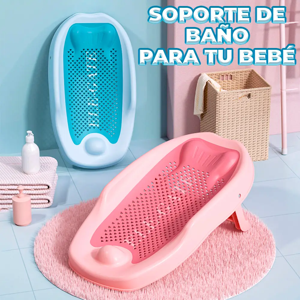 Soporte de Baño Bebé Ele-Gate Antideslizante Ergonómico para Bañera