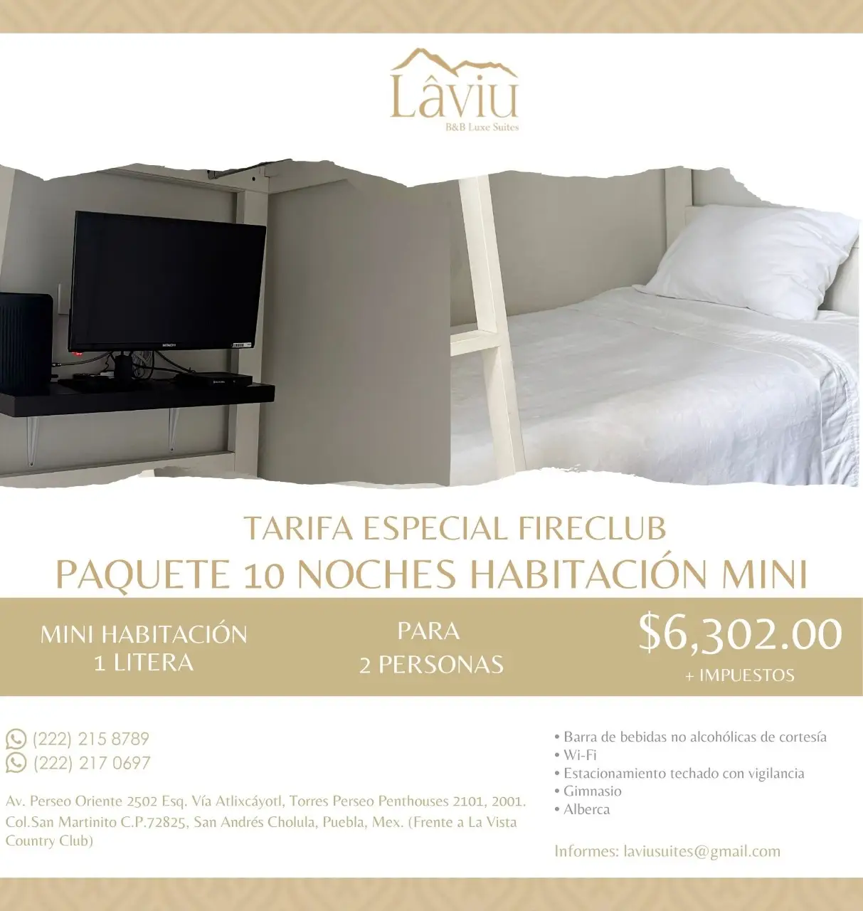 LAVIU PAQUETE - 10 NOCHES