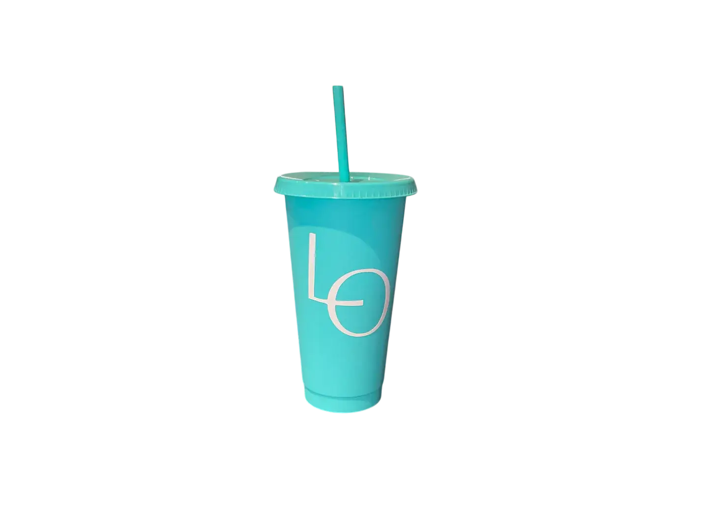 Vaso con Popote