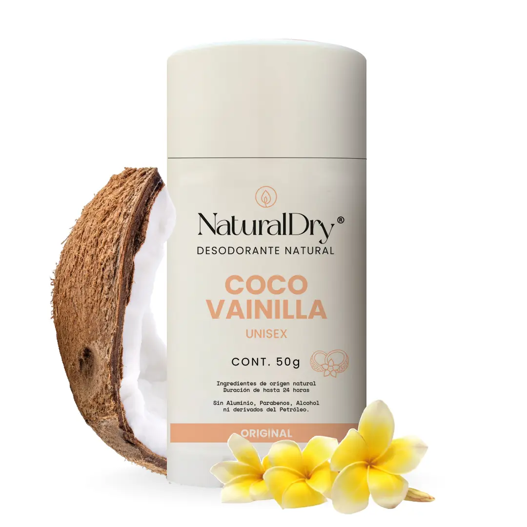Naturaldry Desodorante Natural En Barra - Coco Vainilla Fragancia Coco & Vainilla